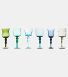 Bitossi Set of 6 wine glasses