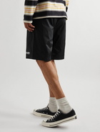 adidas Originals - Straight-Leg Cotton-Twill Drawstring Shorts - Black