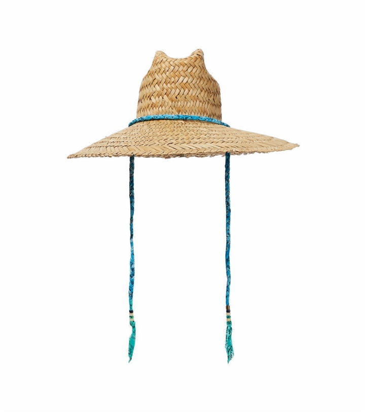 Photo: Alanui - Embellished raffia sun hat