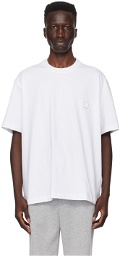 Solid Homme White Blur T-Shirt
