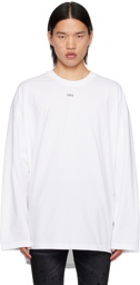 Off-White White Off Stamp Long Sleeve T-Shirt