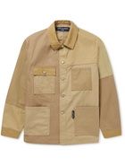 Comme des Garçons HOMME - Patchwork Cotton and Linen-Blend Jacket - Neutrals