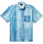 A.P.C. - Joseph Tie-Dyed Cotton-Poplin Shirt - Blue