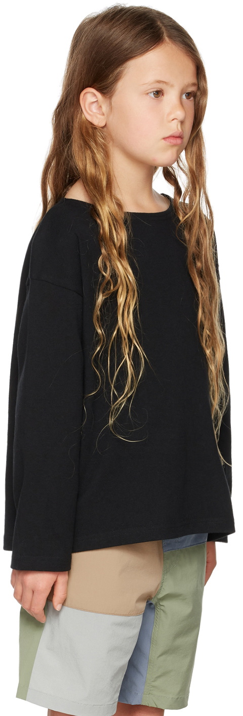Kodomo BEAMS Kids Black Basque T-Shirt