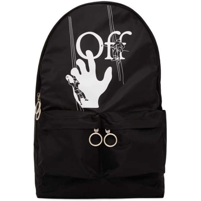 Photo: Off-White Black Hand Painters Backpack