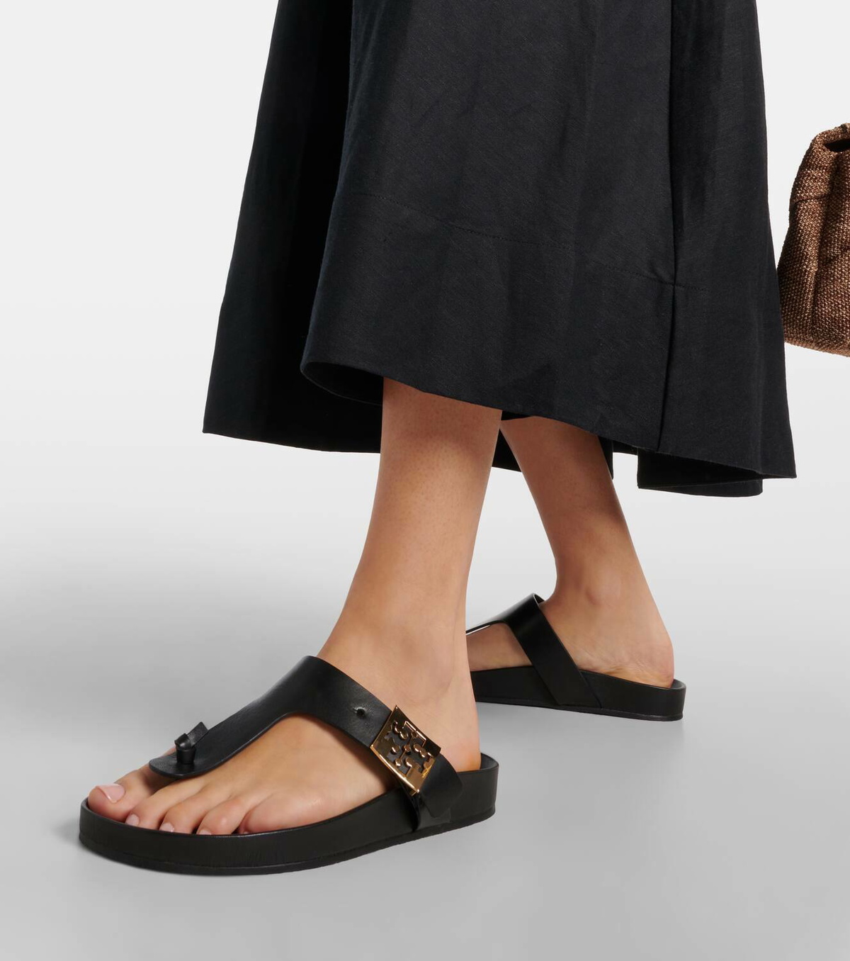 Tory Burch Mellow leather thong sandals Tory Burch