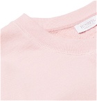 Sunspel - Brushed Loopback Cotton-Jersey Sweatshirt - Men - Pink