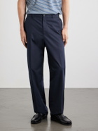 A.P.C. - Dylan Straight-Leg Cotton-Poplin Trousers - Blue