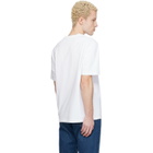 Maison Kitsuné White 'Maison Kitsuné' Handwriting Comfort T-shirt