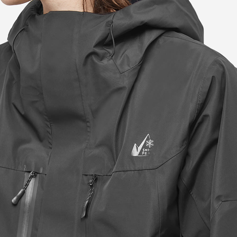 Snow Peak x Mountain Of Moods 3L Graphen Jacket in Black Snow Peak