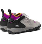 Nike - ACG Air Revaderchi Suede, Mesh and Neoprene Sneakers - Men - Gray