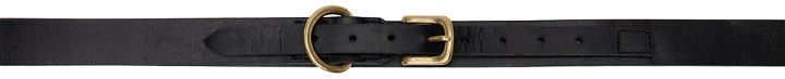 Photo: AURALEE Black Concealed Pin-Buckle Belt