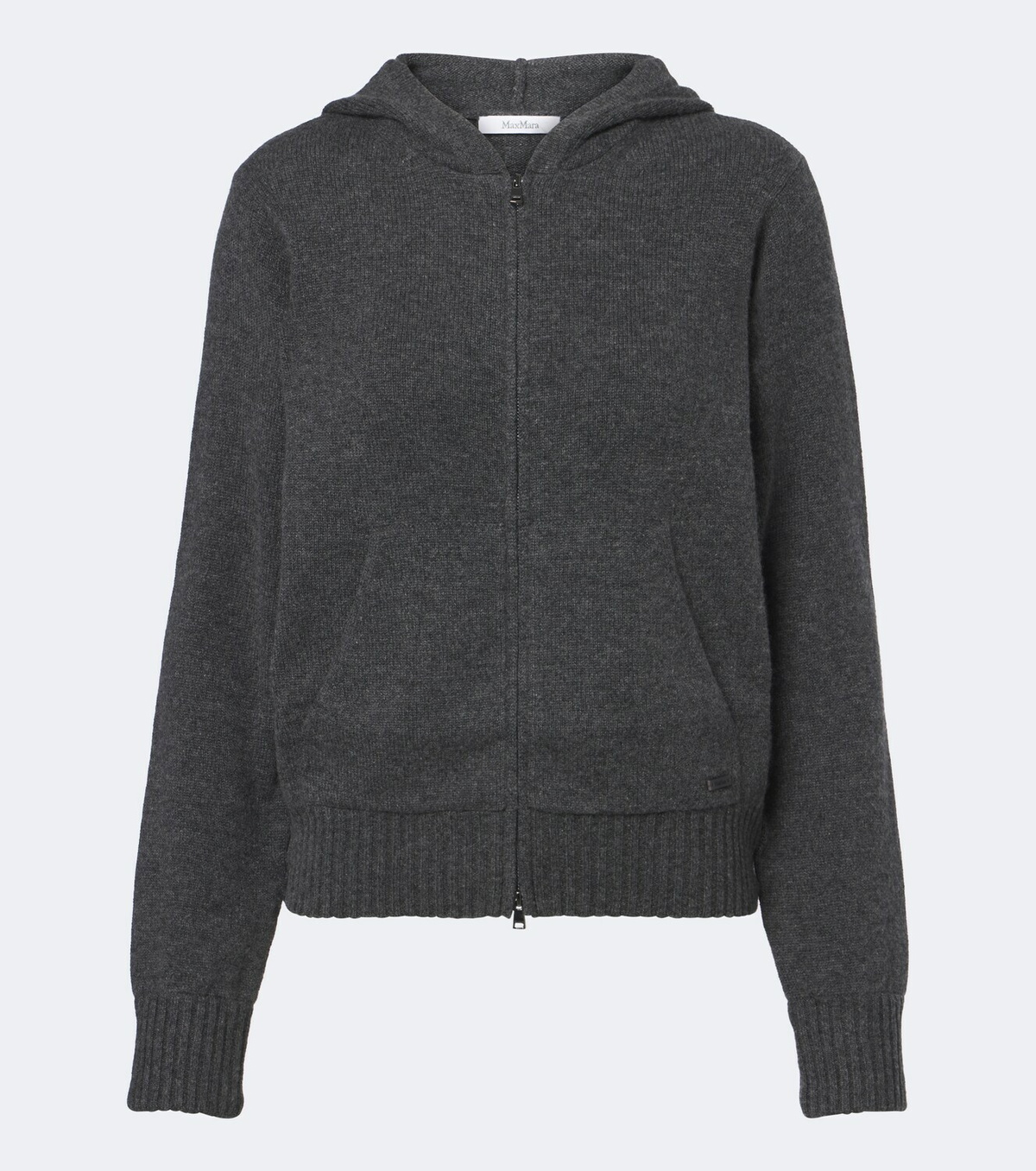 Max Mara Cashmere zip-up hoodie