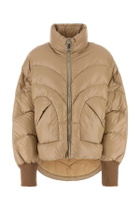Khrisjoy Beige Nylon Down Jacket