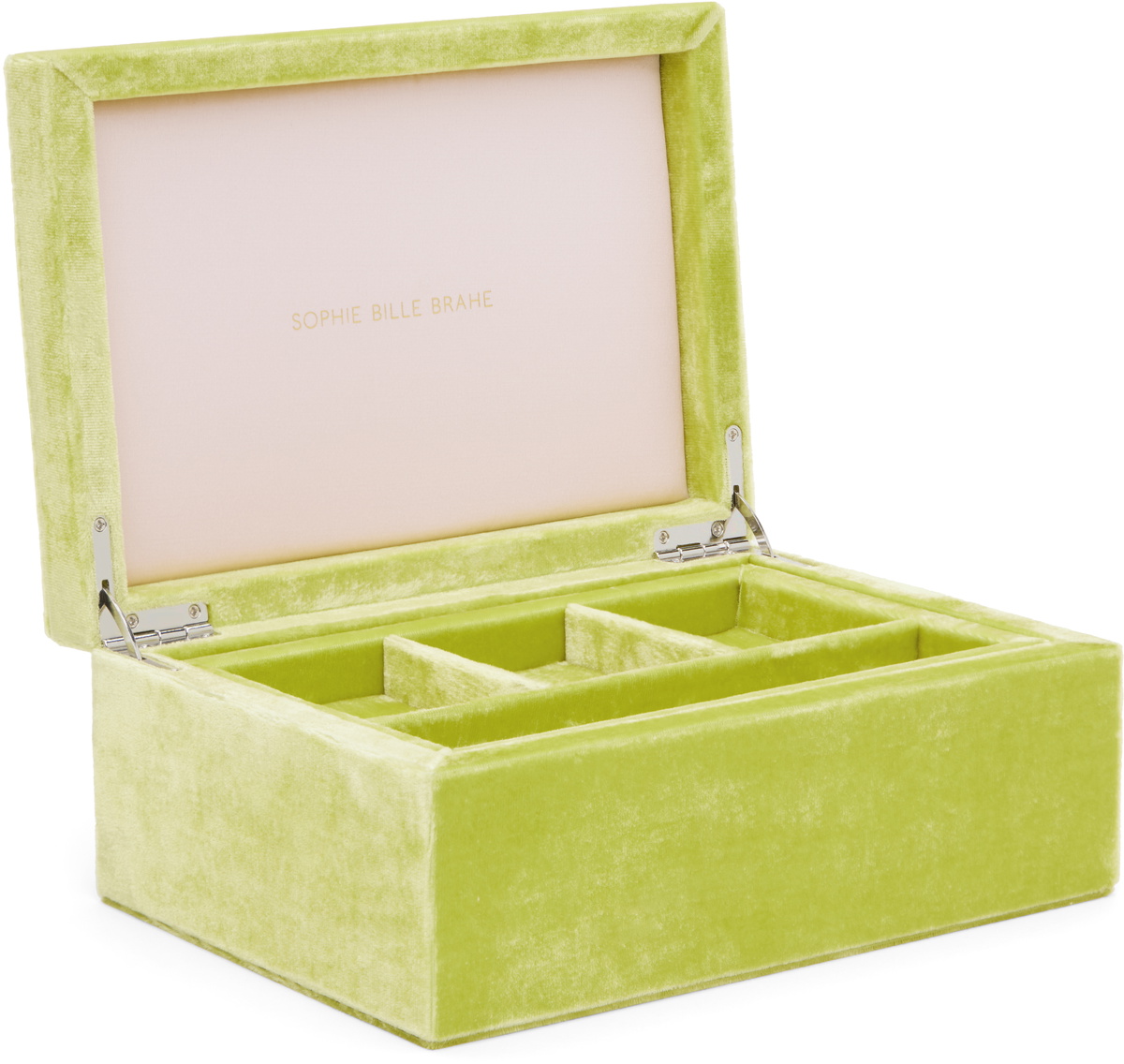 Sophie Bille Brahe Green Grande Trésor Tulipe Jewelry Box