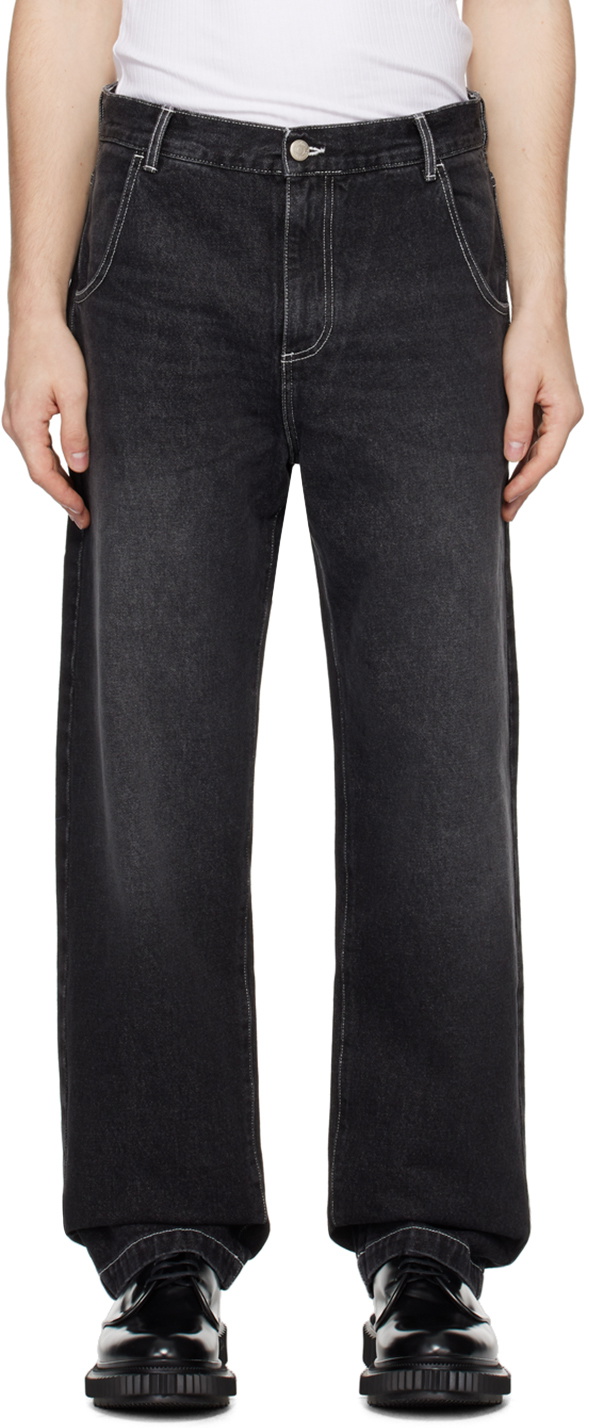 Straight Cut Jeans - Light Blue Punch Out – mfpen
