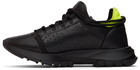 Givenchy Black & Yellow Spectre Zip Sneakers