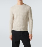 Arch4 Cable-knit cashmere sweater