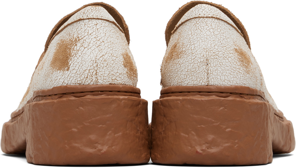 CAMPERLAB Brown & White Vamonos Loafers