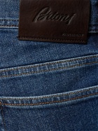 BRIONI - Meribel Stretch Cotton Denim Jeans