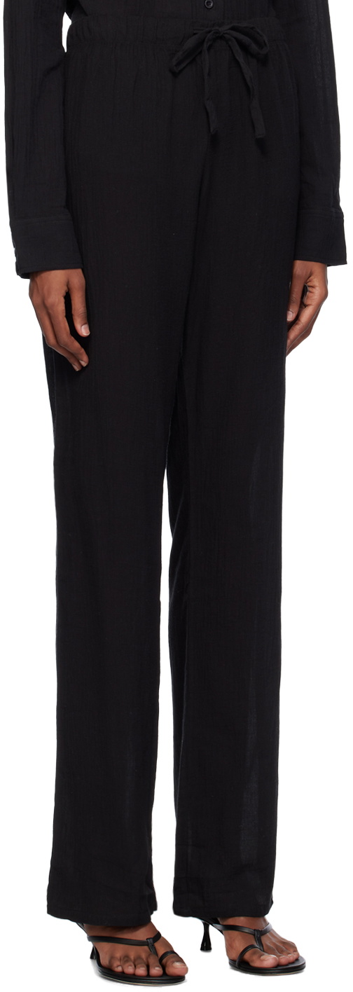 ÉTERNE Black Willow Lounge Pants