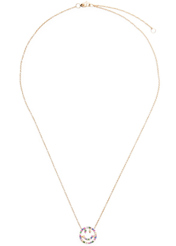 Photo: Roxanne First Have A Nice Day 14kt Gold Necklace - Multicoloured 1 - One Size