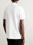 Belstaff - Logo-Appliquéd Cotton-Piqué Polo Shirt - White