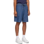 A.P.C. Blue Denim Kaplan Shorts