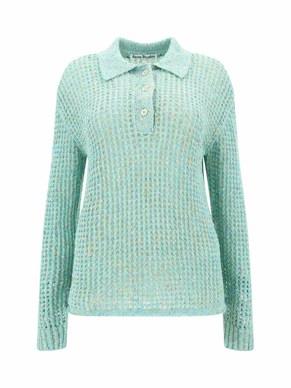 ACNE STUDIOS KESSE ALPACA KNIT POLO