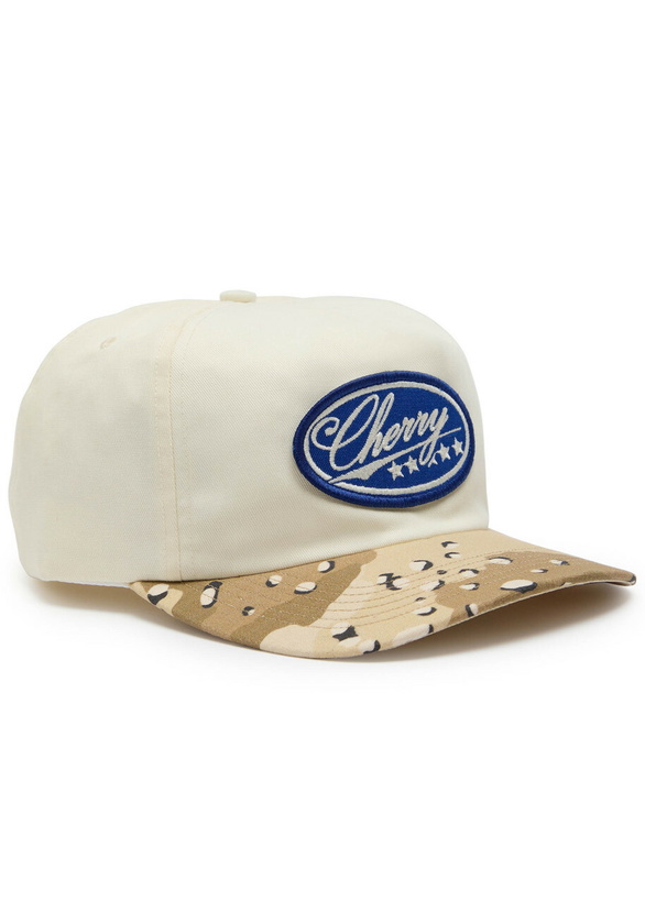 Photo: Cherry Los Angeles Five Star 5 Panel Hat - White - One Size