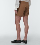 Dries Van Noten - Paolo wool-blend shorts