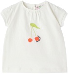 Bonpoint Baby Off-White Tissia T-Shirt