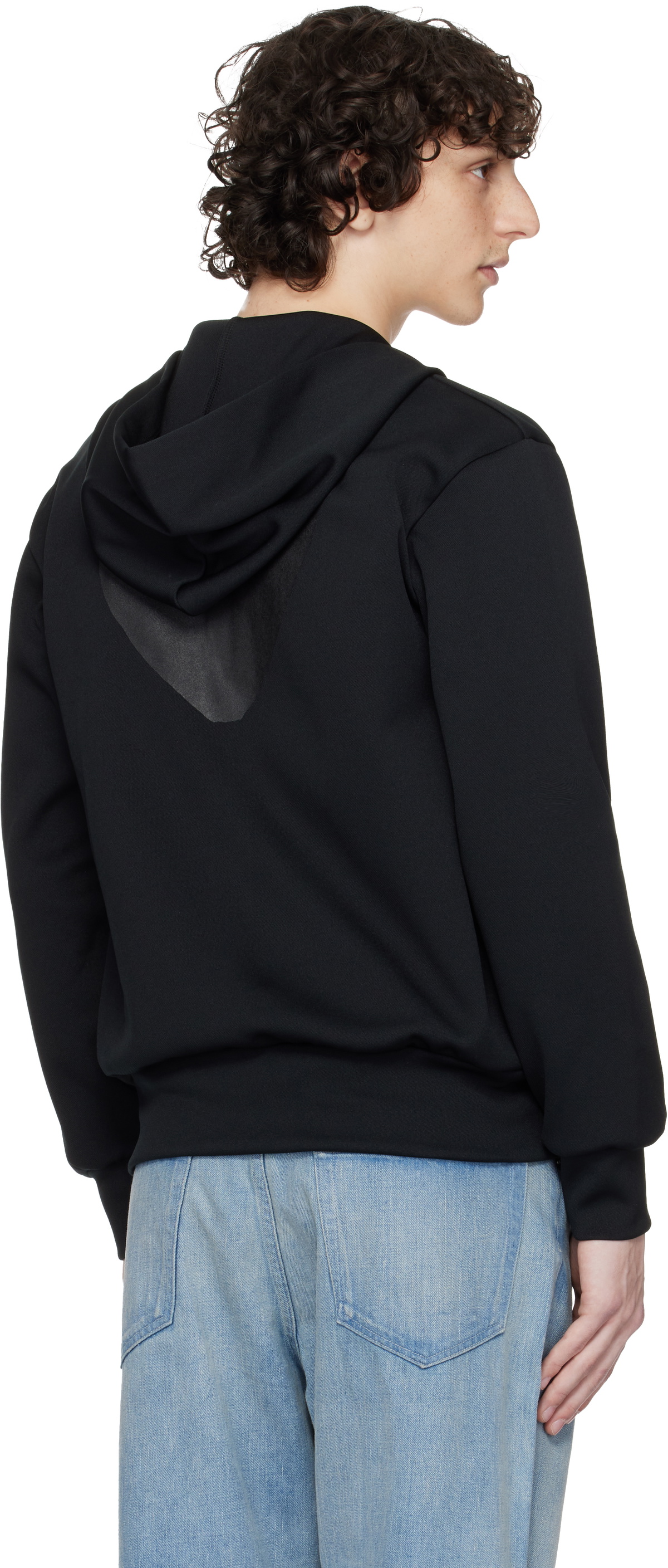 COMME des GARÇONS PLAY Black Big Heart Zip Hoodie