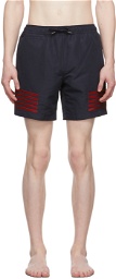 Burberry Navy Martin Swim Shorts