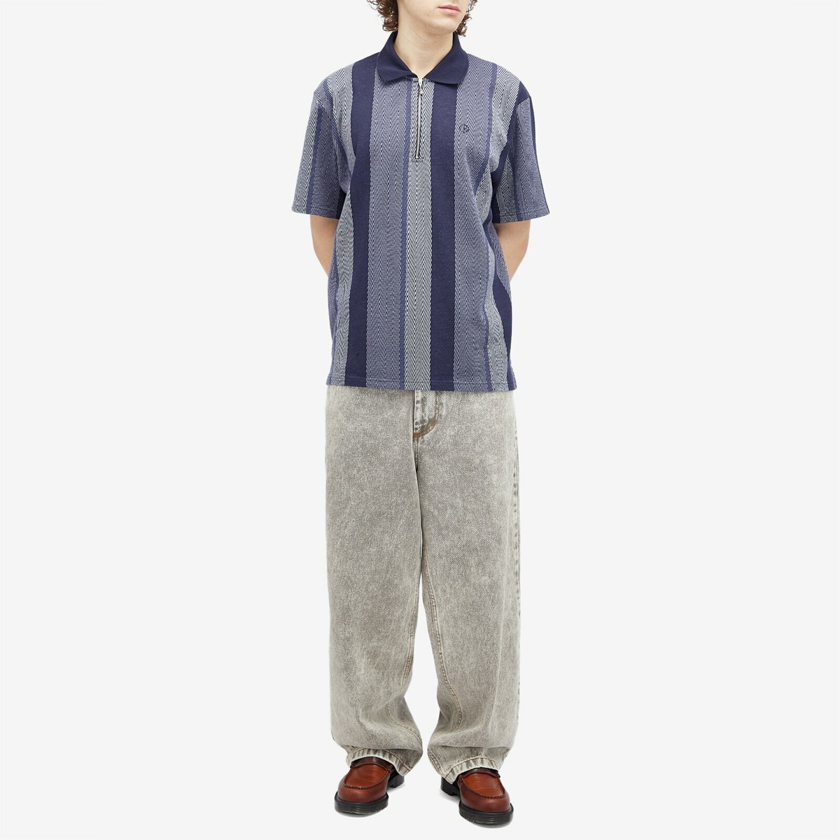 POLARSKATE BIGBOY デニム　ACID GRAY Polar Skate Co. Men's Big Boy Jeans in Acid Black Polar Skate Co.