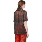 Dries Van Noten Black Floral Carltone Shirt