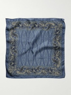 Etro - Printed Silk-Twill Pocket Square