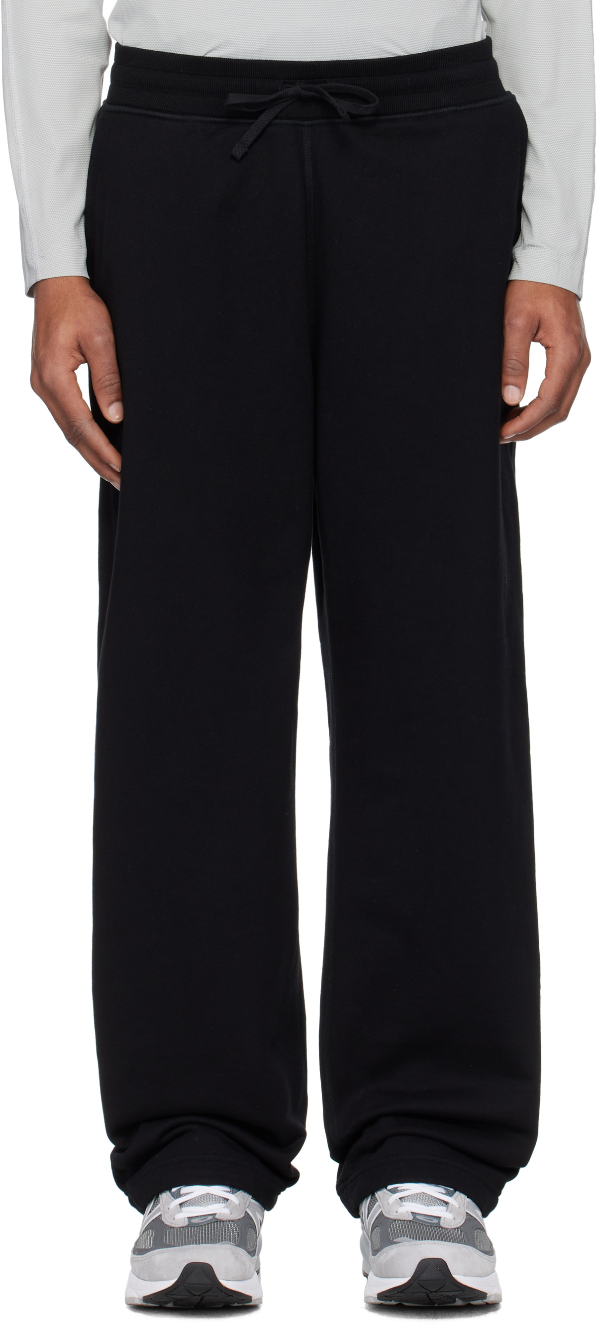 Reigning Champ Black Midweight Terry Relaxed Sweatpants