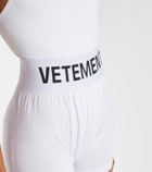 Vetements Logo cotton-blend boxers