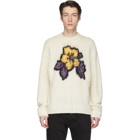 Palm Angels Off-White Hibiscus Casentino Sweater