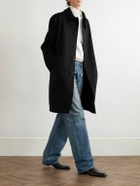 SAINT LAURENT - Cotton-Blend Coat - Black