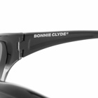 Bonnie Clyde Angel Sunglasses in Black/Black