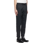 Levis Black Cropped Pull-On Taper Trousers