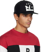 Rhude Black Thousand Palms Trucker Cap