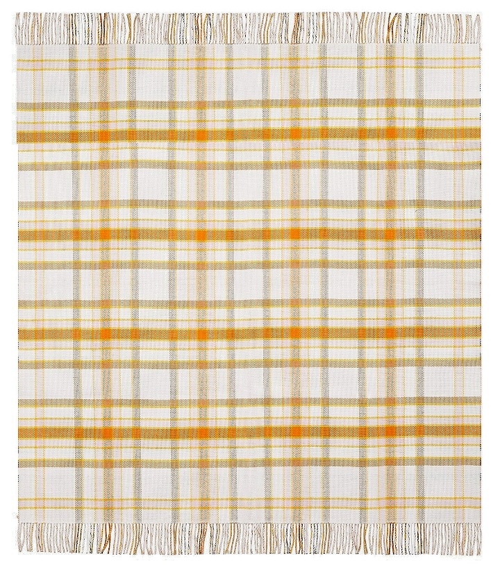 Photo: Burberry Checked reversible wool and cashmere throw