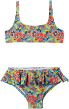 Caramel Kids Multicolor Sago Bikini
