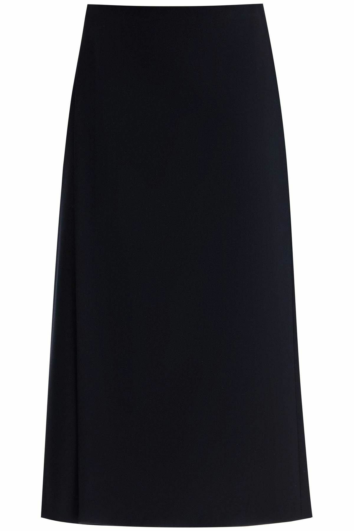 THE ROW kavi wrap skirt with pockets Blue The Row