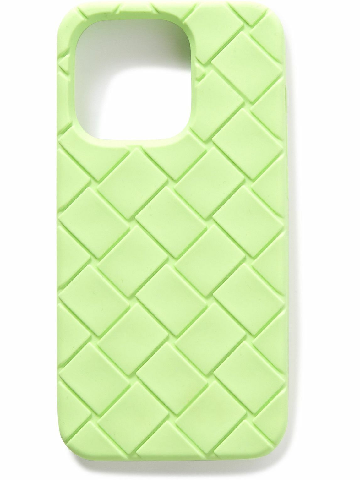 BOTTEGA VENETA iPhone 14 pro グリーン Bottega Veneta® Men's iPhone 14 Pro Case in Emerald green