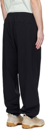 Stone Island Black 3100048 Stretch Nylon Tech Fleece Sweatpants