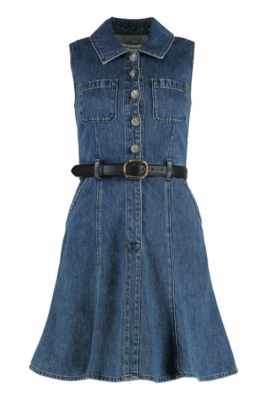 Photo: self-portrait Denim Dress